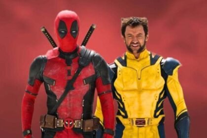 Ryan Reynolds e Hugh Jackman em Deadpool & Wolverine