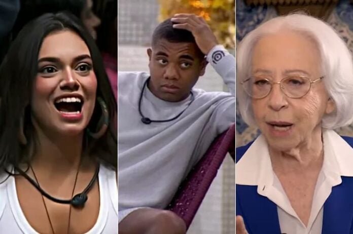 No BBB24, Alane cita Fernanda Montenegro e Davi pergunta: ''Quem é?''