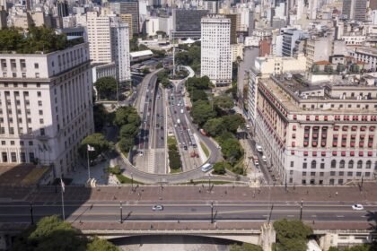 Vista da cidade de São Paulo  — Foto: Fernando Martinho/Valor