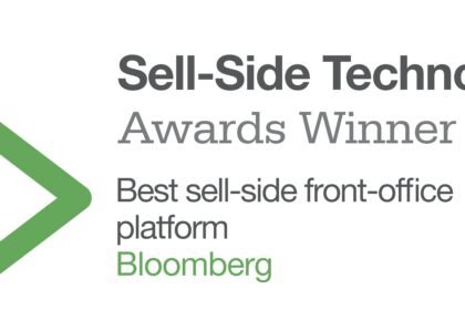 Bloomberg ganha como melhor plataforma de front-office Sell-Side no Sell-Side Technology Awards